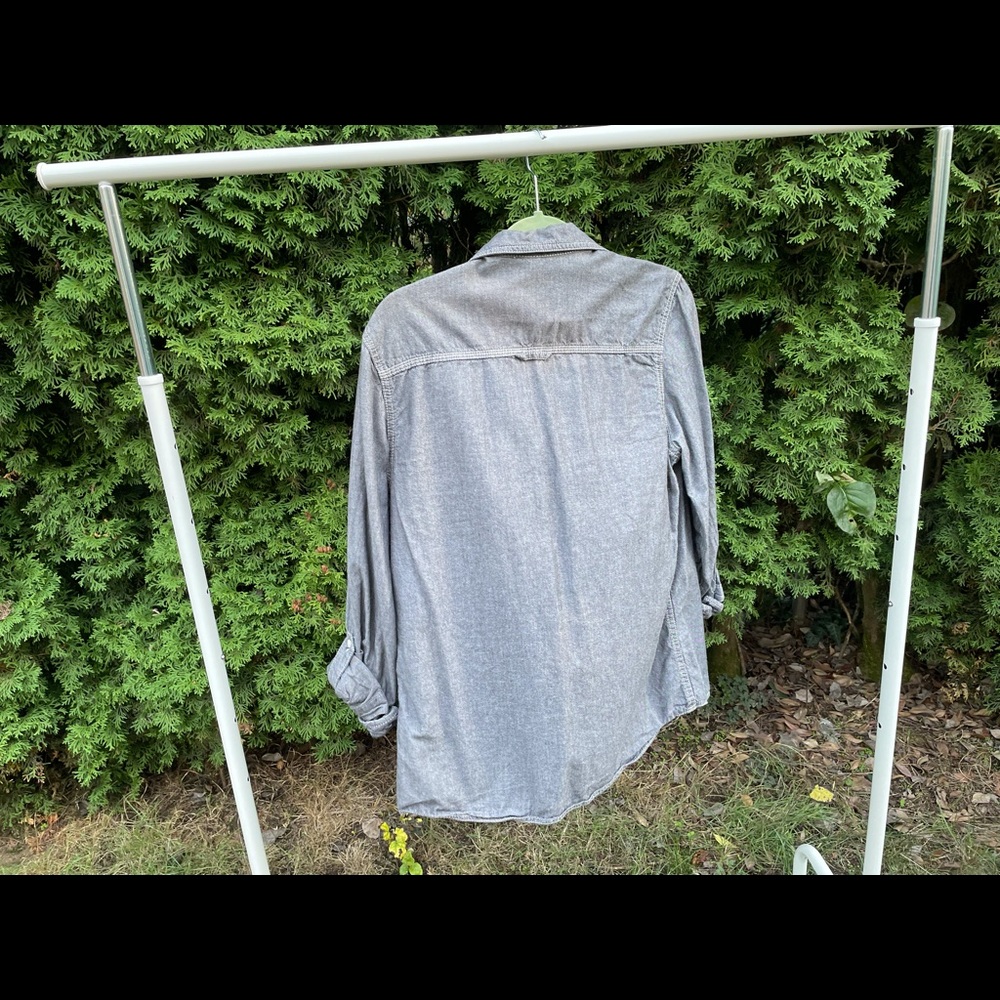 Grey button down - Picture 3 of 3